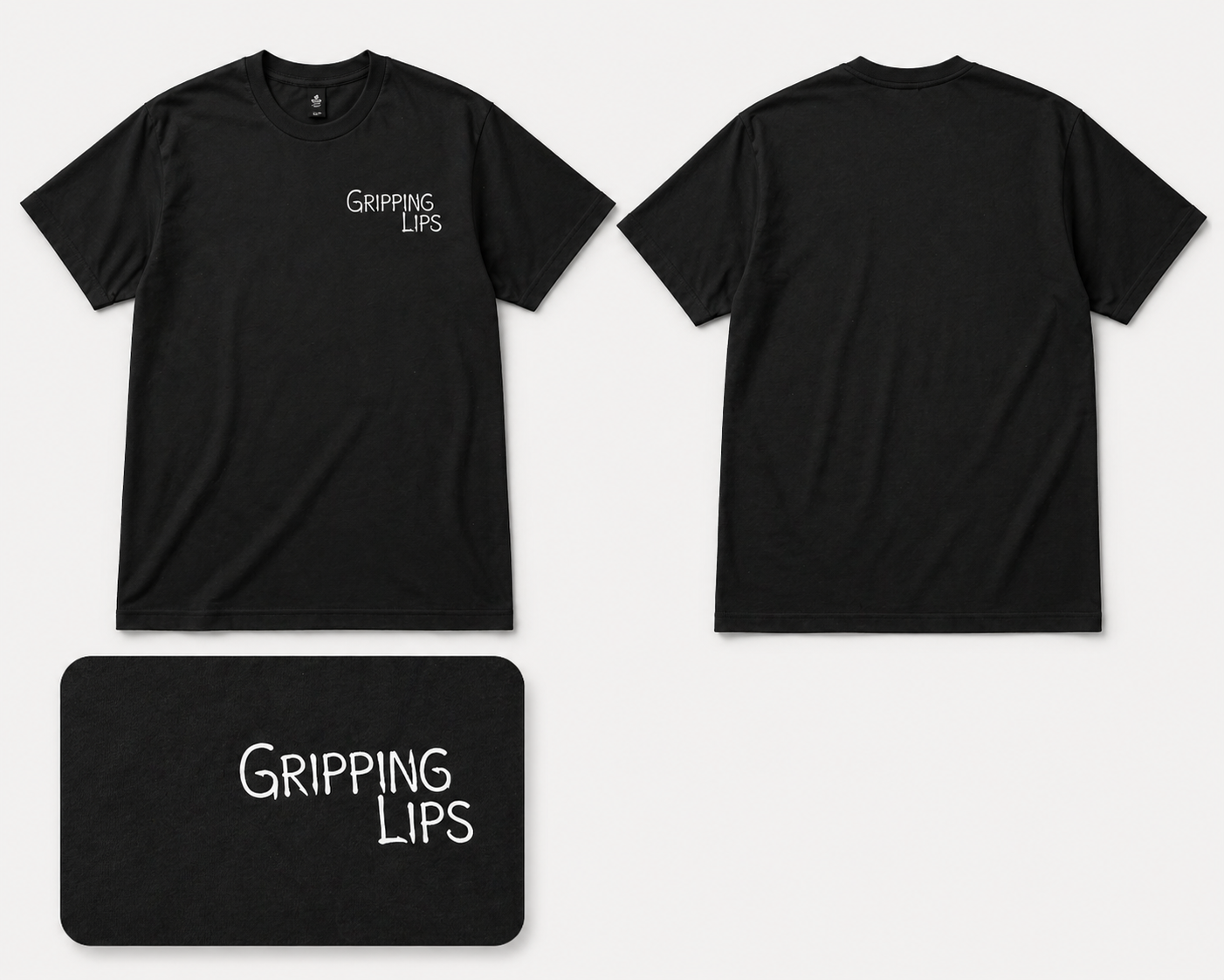 Gripping lips short sleeve